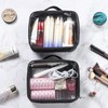 Clear Makeup Bag, 2Pcs Toiletry Bag Air Travel Cosmetic Bag