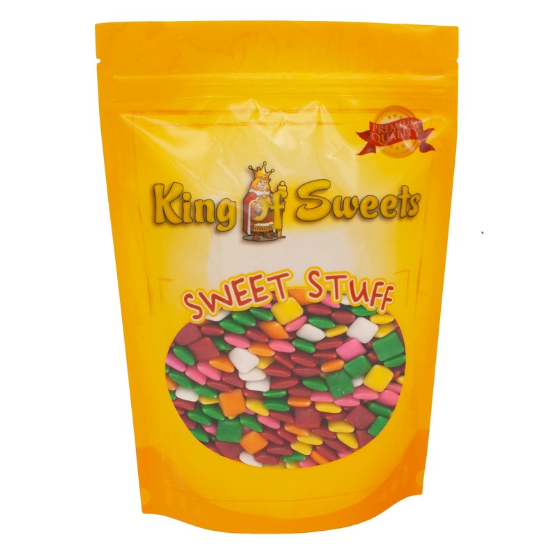 Double Bubble Assorted Chewing Gum Chiclets 1 Pound Sugar Candy