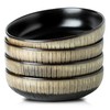 KOOV Ceramic Bowl, 46 OZ Pasta Bowls Set of 4,