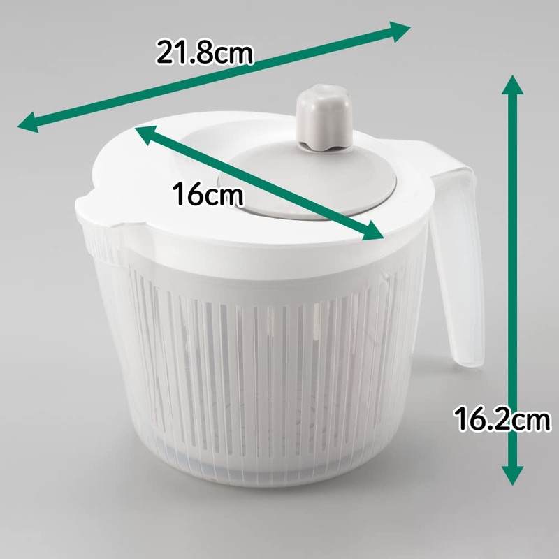 Yoshikawa SJ2966 New Kitchen Basic Salad Spinner