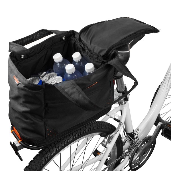 Ibera 2 in 1 Bike PakRak Insulated Cooler Trunk Bag,
