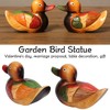 Mandarin Ducks Pair, 2Pcs Chinese Mandarin Ducks Feng Shui Figurine