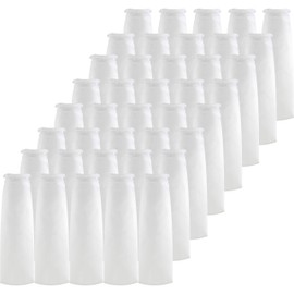 SpiroPure SP-BP-420-10 10 Micron #4 (20") Glazed Polypropylene Felt Liquid Bag Filter BP-420-10 155388-03 (Case of 40)