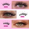 VEYESBEAUTY Lash Clusters Kit Individual Fluffy Lash Extensions Kit 3D