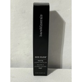 Bareminerals Gen Nude Liquid Lip Color Matte Swag 4ml New in Box RARE