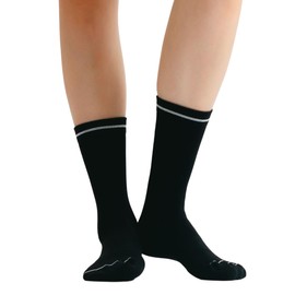 INBIKE Women's Socks for Bicycle Road Bike No-Slip Fit Reflective Unisex Breathable Socks Gift for Cycling Running Outdoor, Set6-Black, One size fits all