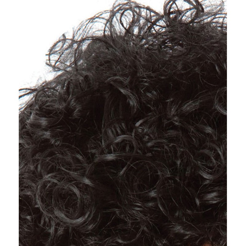 70s 80s Men's Party Fancy Dress Halloween Wig curly black