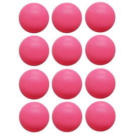 TigerTail Sports Recreational-Quality (1-Star, 40mm) Ping Pong Balls (Pink, 12-Pack)