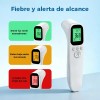 Termómetro Digital Infrarrojo Con Pantalla Led (blanco)