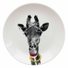 Mustard Ceramic Wild Dining Gina Giraffe Dinner Plate by Mustard