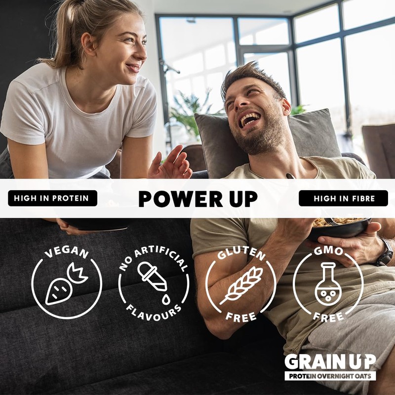GRAIN UP Choconut Brownie, Overnight Oats, 300 g