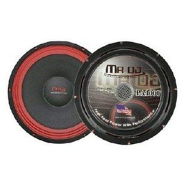 Mr. Dj PA1000 10" Subwoofer, Black