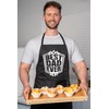 Print4U Best Dad Ever Fathers Day BBQ Cooking Novelty Apron