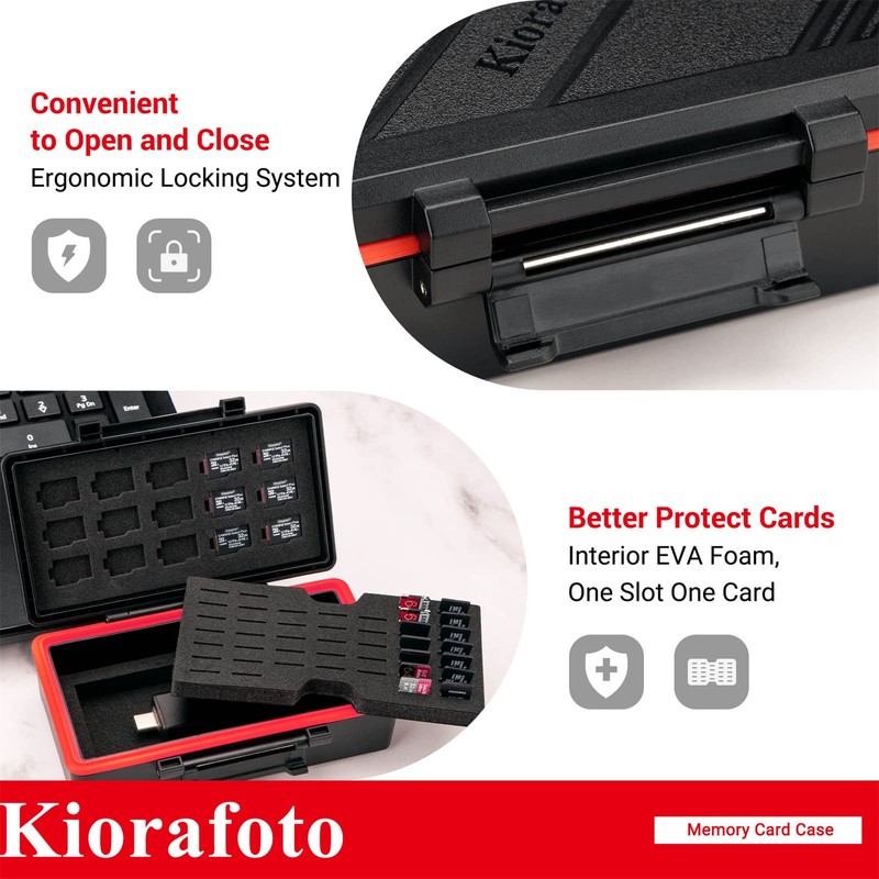 High Capacity Micro SD / MSD / TF Card Case
