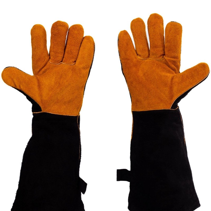 BBQGuys Signature Suede Grilling Gloves