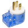 Nema 5-15P 90 Degree Right Angle Plug - 10 Pack,