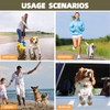 Hcpet Dog Boots Paw Protector, Anti-Slip Breathable Dog Shoes for
