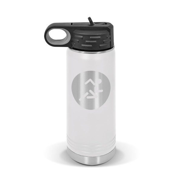 RDW Running Water Bottle 20 oz - Laser Engraved w/Flip