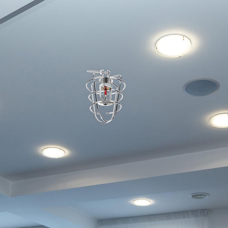 Fire Sprinkler Head Guard Cover, Pendent Fire Sprinkler Cage Protector