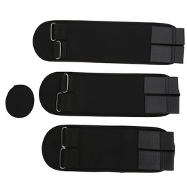 Pack of 3 Leg Corrector Belts, Posture Corrector for Legs of Type O X, Orthopaedic Leg Belt, Leg Correction, 3 Sizes for Thighs, Knees, Shins, Straight Leg Bands for (XL)