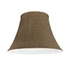 Aspen Creative 30215A Transitional Bell Shape Spider Construction Lamp Shade,