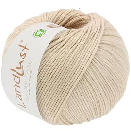 LANA GROSSA Landlust Cotton | Classic Organic Cotton Yarn, Gots Certified | Hand Knitting Yarn Made of 100% Cotton (Organic) | 50 g Wool for Knitting & Crocheting | 115 m Yarn