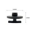 Bstenky 2Pcs 57180 Oil Filter Plug Cap Off Tool Filter