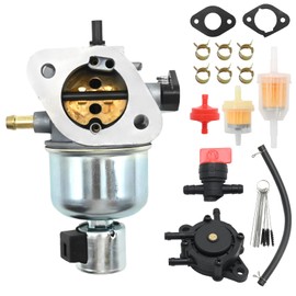 JUUDDENPARTS 15003-7081 Carburetor Kit, Replacement for Kawasaki FH541V FH580V FR600V FS600V Engine Replacement for John Deere X300 X300R, Replaces 15004-7053 15004-7060 15004-0822 With Fuel Pump