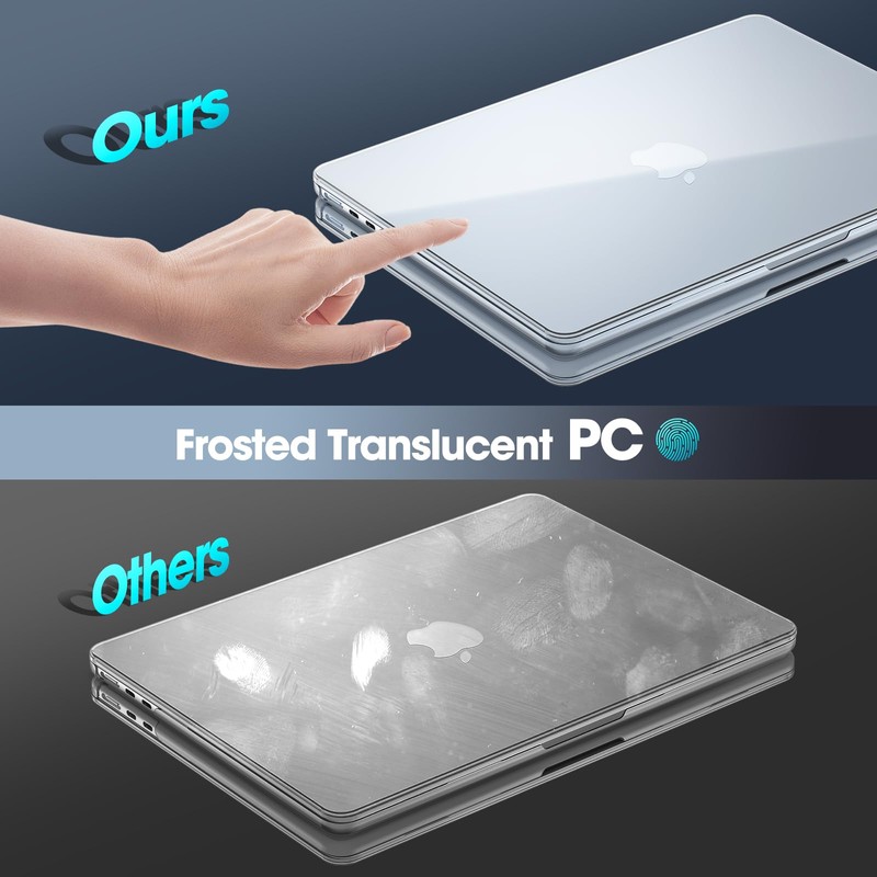 ProCase Hard Shell Case for MacBook Air 13 inch 2025