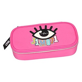 Depesche Lisa and Lena J1MO71 Pencil Case with Pen Loops, Compartment for Set Square