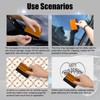 RBOKO 2Pcs Squeegee for Vinyl, Felt Edge Squeegee Car Wrapping