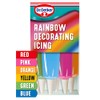 Dr. Oetker Rainbow Decorating Icing, 6 x 19g