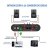 Gmdr Amplificador 2.1 Hifi Stereo Subwoofer Con Bluetooth/ Remoto