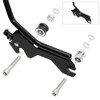 WOWTK Detachable Sissy Bar Luggage Rack Tour Pack Rack Docking