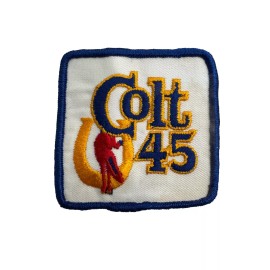 Colt 45 Malt Liquor Vintage COLT 45 MALT LIQUOR Beer Uniform patch Nos