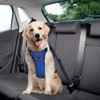 SlowTon Dog Car Harness Seatbelt Set, Pet Vest Harness with
