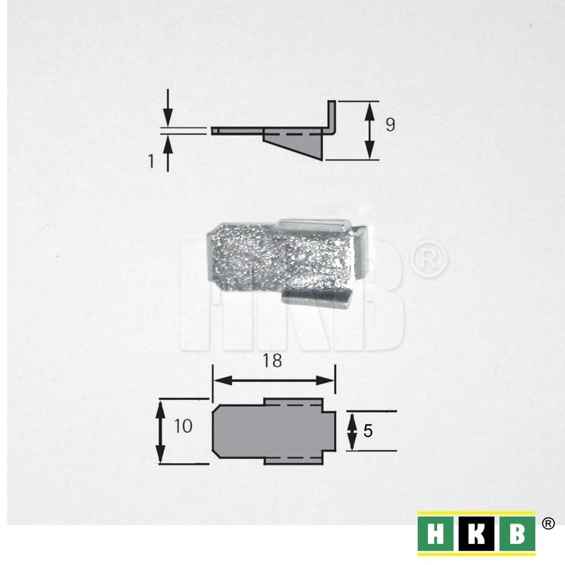 HKB ® Hettich 77013 Shelf Support Vari 10 Chrome-Plated Steel