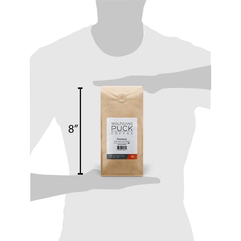 Wolfgang Puck Coffee, Provence French Roast, Whole Bean Coffee, 1-Pound
