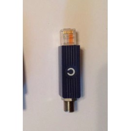 Fluke Microtest Microscanner Pass Through C Adapter RJ45 To Coax F Connector