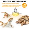 TEKIZOO UVA UVB Sun Lamp High Intensity Self-Ballasted Heat Basking