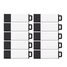 Centon DataStick Pro2 USB 2.0 Flash Drive 2GB x 50, White (S1B-U2T4-2G-50)