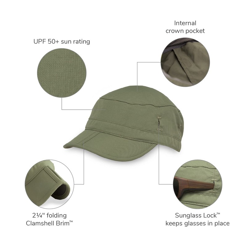 Sunday Afternoon S2A06076 Timber Sun Tripper Cap, timber