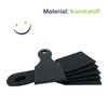 Gravidus Set of 6 raclette sliders, raclette spatulas, raclette sliders,