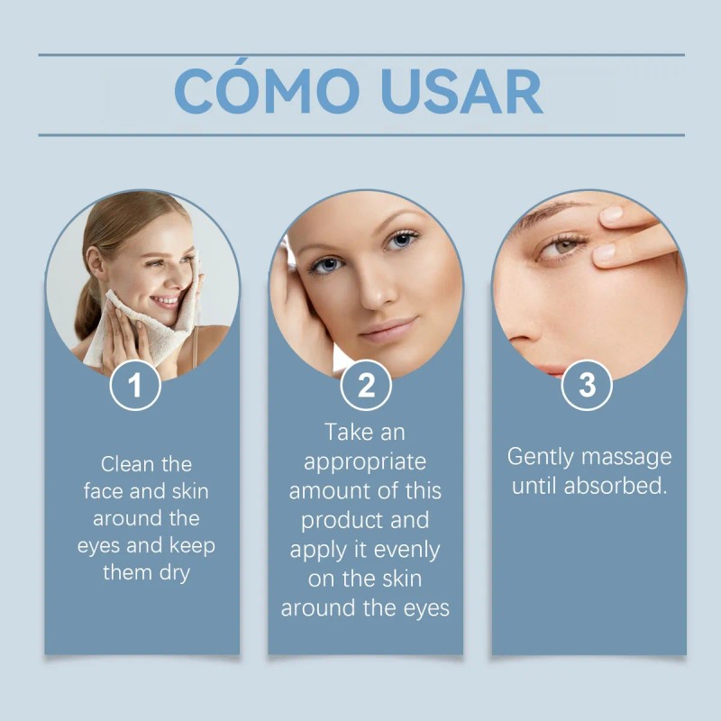 Contorno De Ojos Crema Hidratante Para Ojos Reducir Ojeras