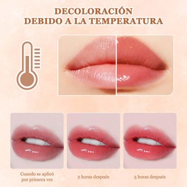 Colorete en Barra que Cambia de color, Barras de Colorete de Maquillaje Multiusos, Blush Transparentes que Cambia de Color KCHOOH Rubor Transparente Resistente al Agua y de Larga Duración paraMejillas, Ojos y Labios