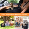 Vivifying Dog Car Seat for Small & Medium Dogs, Detachable