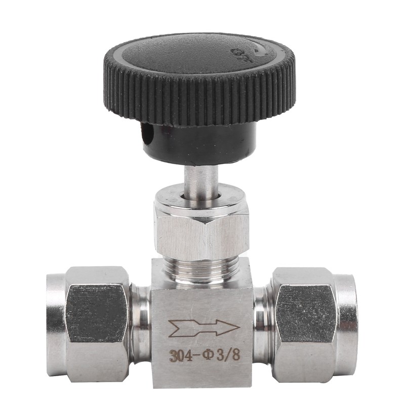 304 Stainless Steel Valve 2‑Way High Pressure Needle Flow Control