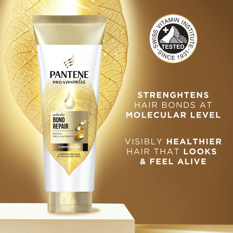 Pantene Molecular Bond Repair Shampoo + Conditioner + Deep Conditioning