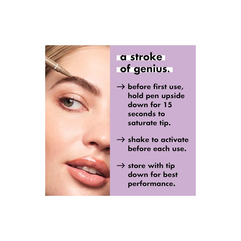 e.l.f. Holy Strokes Micro-Fine Brow Pen Neutral Brown