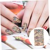Baluue 1sheet Nail Art Stickers Shell Design Decals for Easy